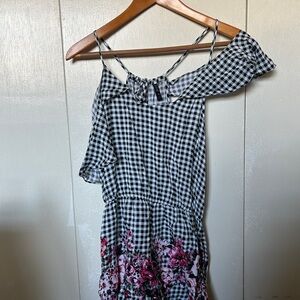 Picnic floral romper